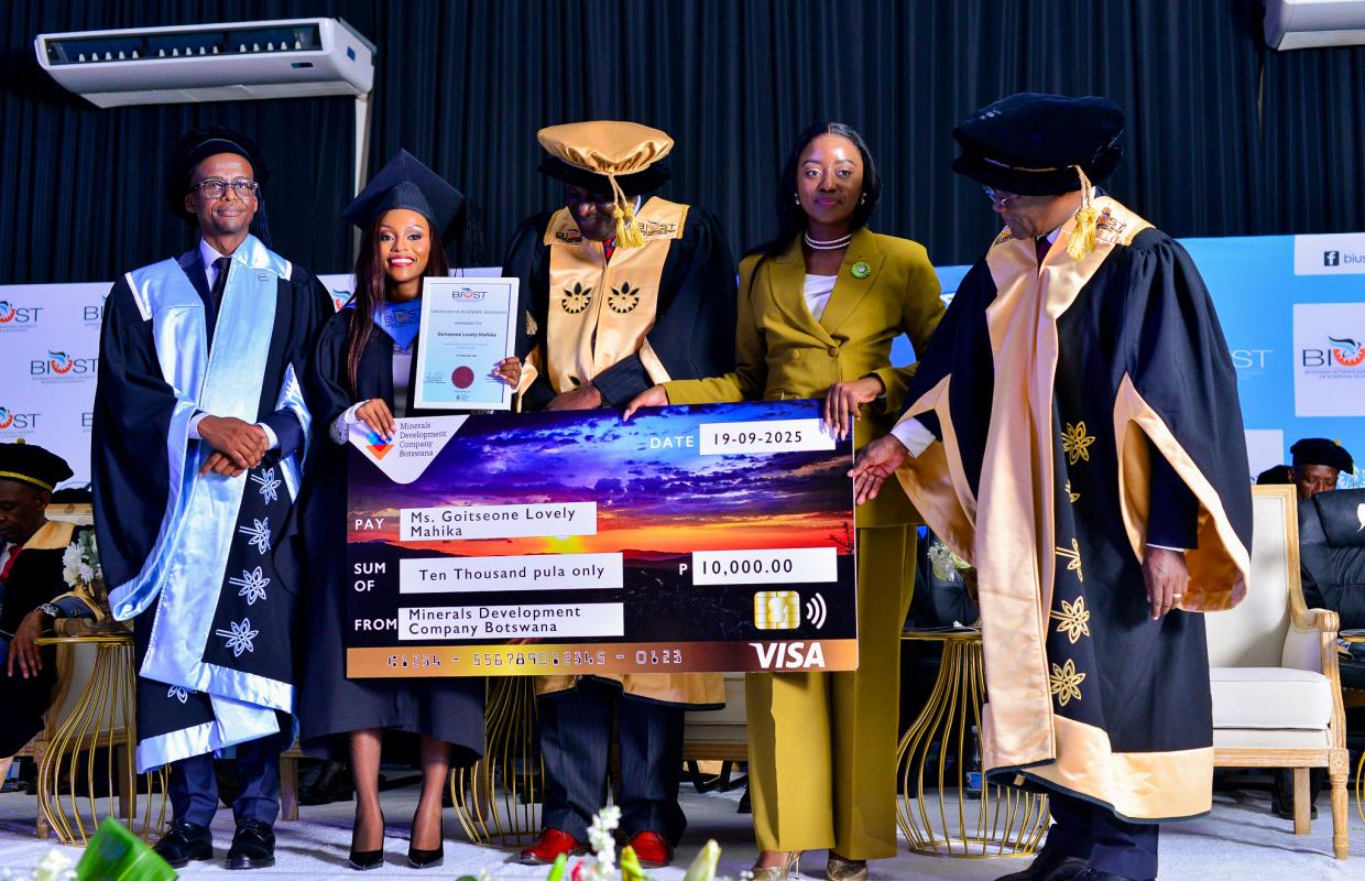 MDCB Celebrates Excellence at BIUST 10th Graduation Ceremony